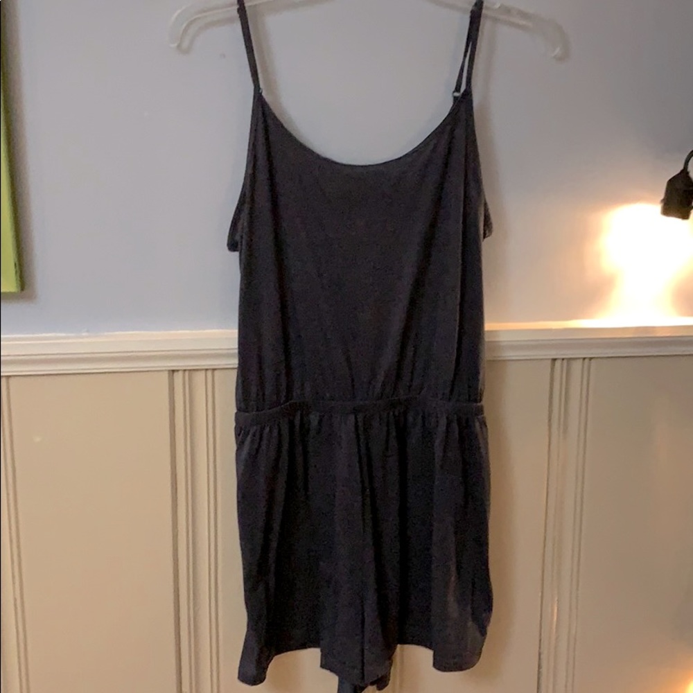 Divided Blue Romper